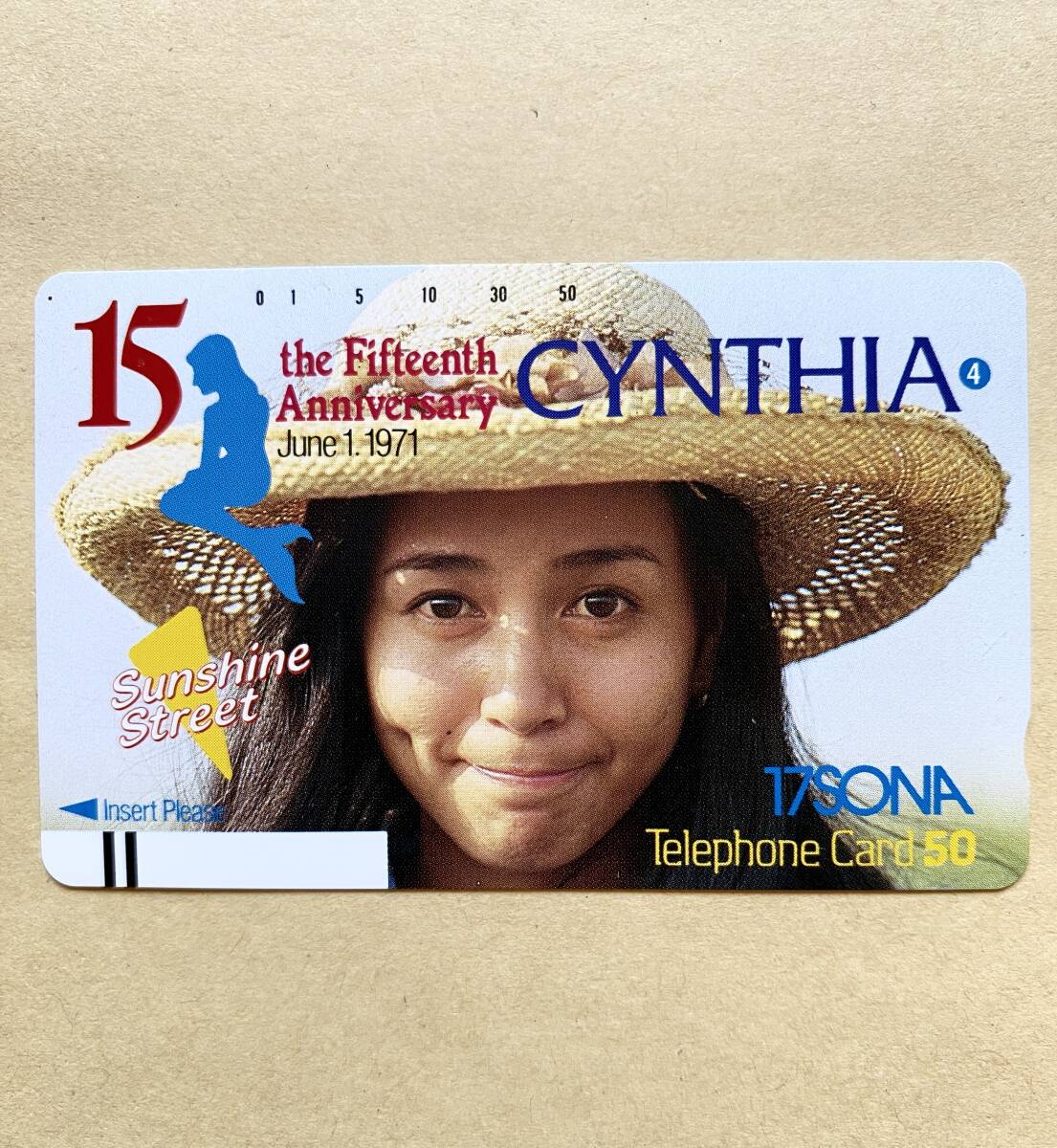 【未使用】 テレカ 50度 南沙織 17SONA 15CYNTHIA 拍卖