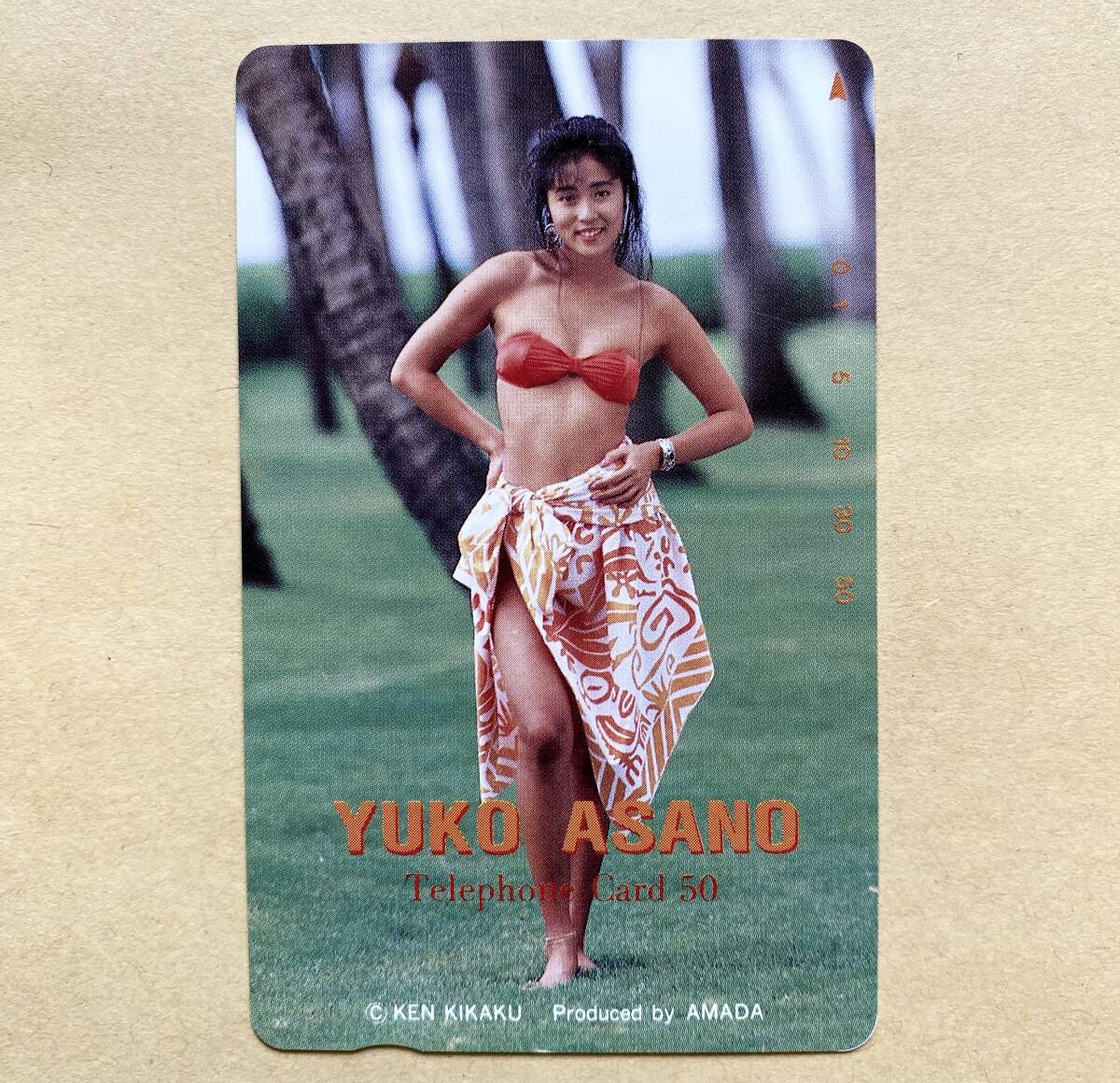 【未使用】 テレカ 50度 浅野ゆう子拍卖