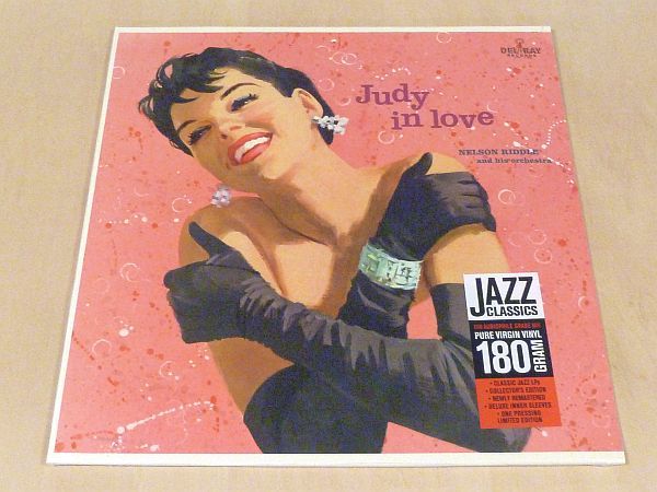未開封 ジュディ・ガーランド Judy In Love 限定リマスター180g重量盤LP Garland DMM Direct Metal Mastering Audiophile Grade拍卖