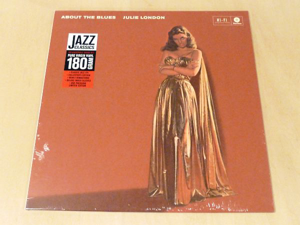 未開封 ジュリー・ロンドン About The Blues 限定リマスター180g重量盤LPボーナス4曲追加 Julie London Pure Virgin Vinyl DMM HiFi拍卖