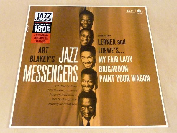 未開封 アート・ブレイキー Play Lerner & Loewe 限定リマスター180g重量盤LP Art Blakey & The Jazz Messengers Johnny Griffin Blakey's拍卖