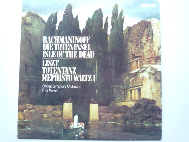 UD14 独RCA盤LP ラフマニノフ/死の島、リスト/死の舞踏、メフィスト・ワルツ1番 ライナー/シカゴSO拍卖