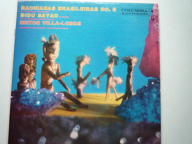 UD71 米COLUMBIA盤LP V・ロボス/ブラジル風バッハ第5番、プッチーニ他 ビドゥ・サヤン/作曲者/O 6eyes拍卖