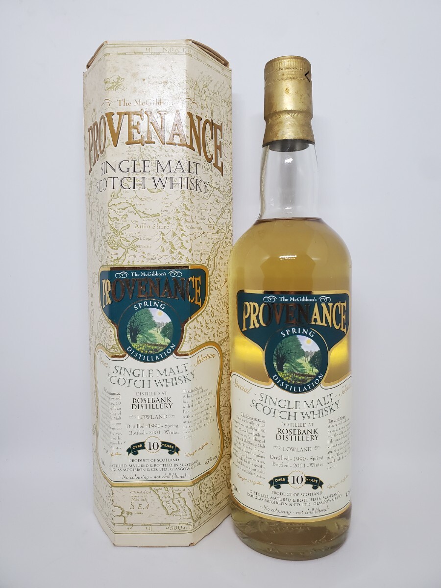 PROVENANCE ROSEBANK 10年 1990-2001 プロヴェナンス ローズバンク ※拍卖
