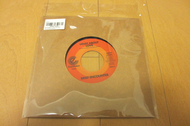 ★【BRIEF ENCOUNTER ブリーフ・エンカウンター】☆『WHAT ABOUT LOVE / GOT A GOOD FEELING (7')』新品 激レア★拍卖