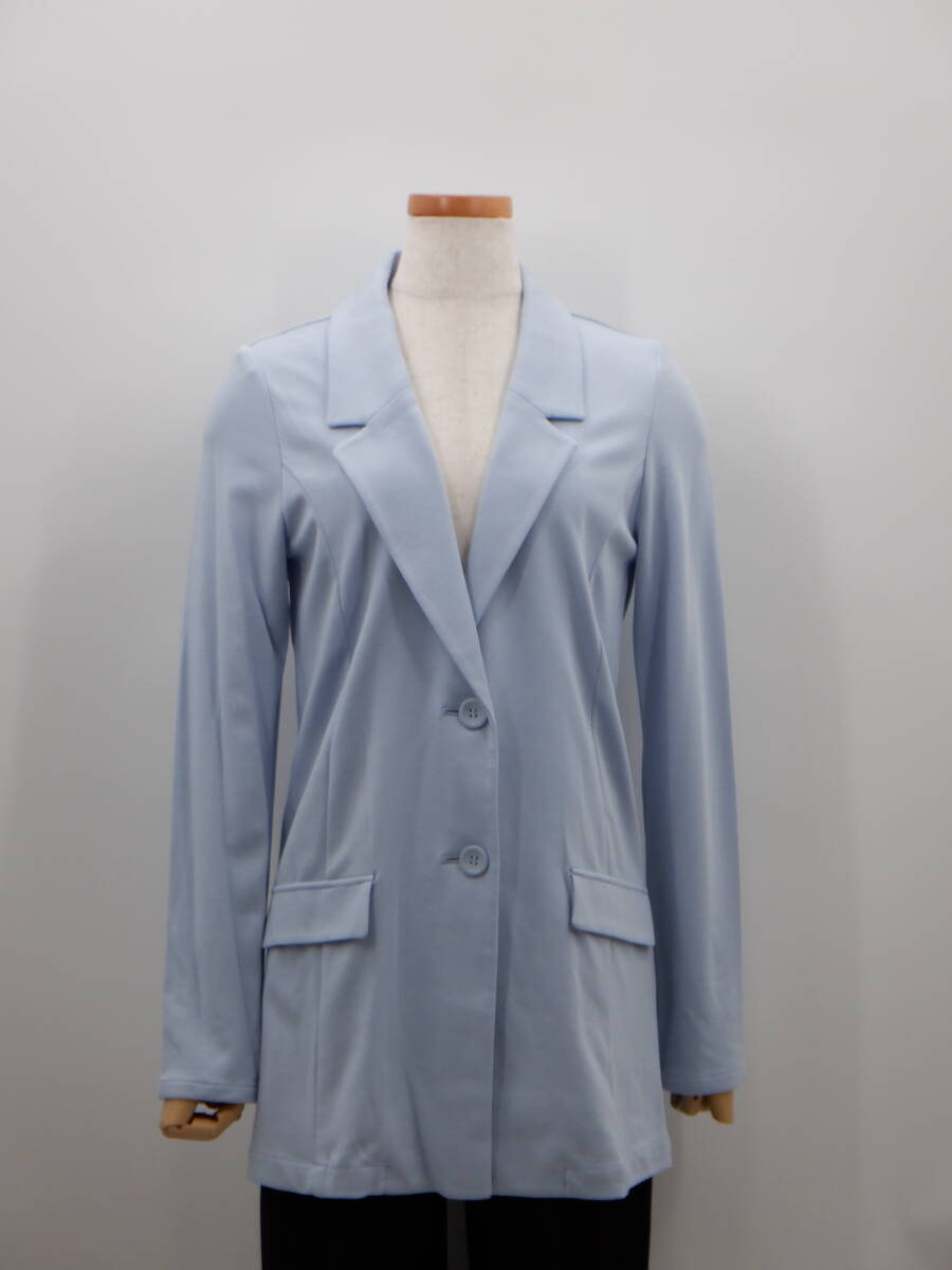 【新品】【INGNI イング】2つボタン テーラー ジャケット/アイスブルー【同梱可能】【ジャケット】【アウター】拍卖