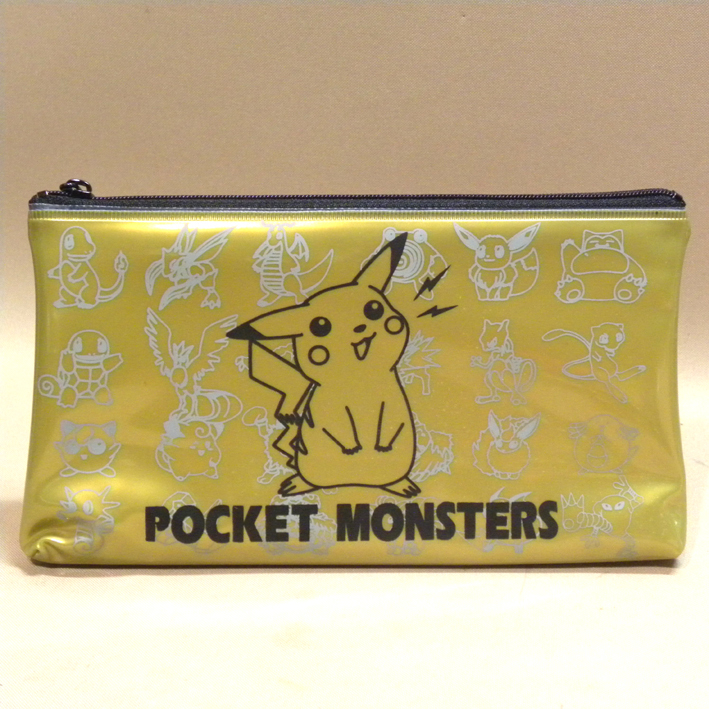 【未使用 新品】1990年代 当時物 初期 ポケットモンスター ペンケース ( 昔の ビンテージ 平成レトロ 筆入れ 文具 Vintage Pocket Monsters拍卖