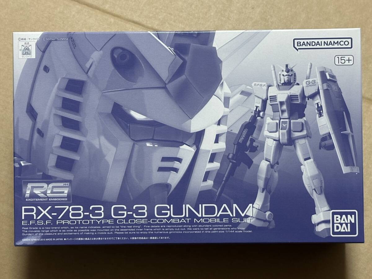 RG 1/144 G-3ガンダム 新品未開封品 プレミアムバンダイ限定品 機動戦士ガンダムMSV ガンプラ バンダイスピリッツ リアルグレード 再販品拍卖