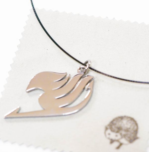 ペンダント エルザ FAIRYTAIL フェアリーテイル 精印銀黒紐 ルーシー ナツ グレイ拍卖