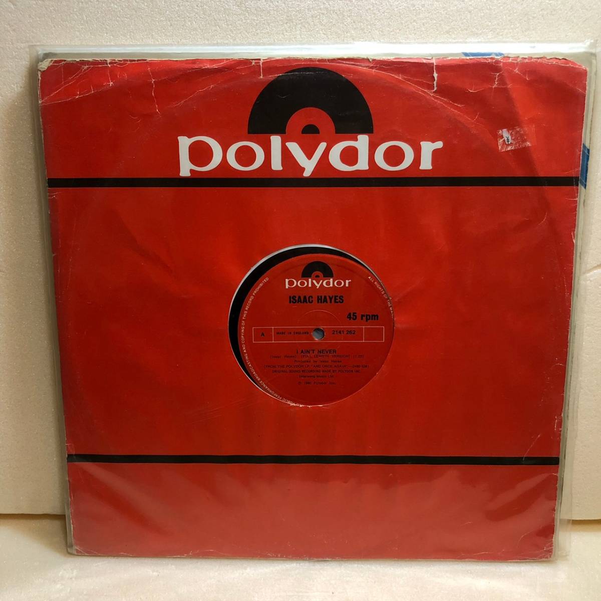 ISAAC HAYES / I AIN'T NEVER・SHAFT 2 / 12インチ拍卖