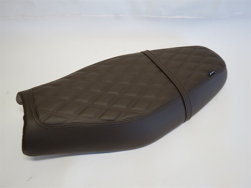 StreetTwin ストリートツイン 2016-2022 SpeedTwin900 2023 以降 カスタム シート ダイヤモンド B 茶【st-st-2】拍卖