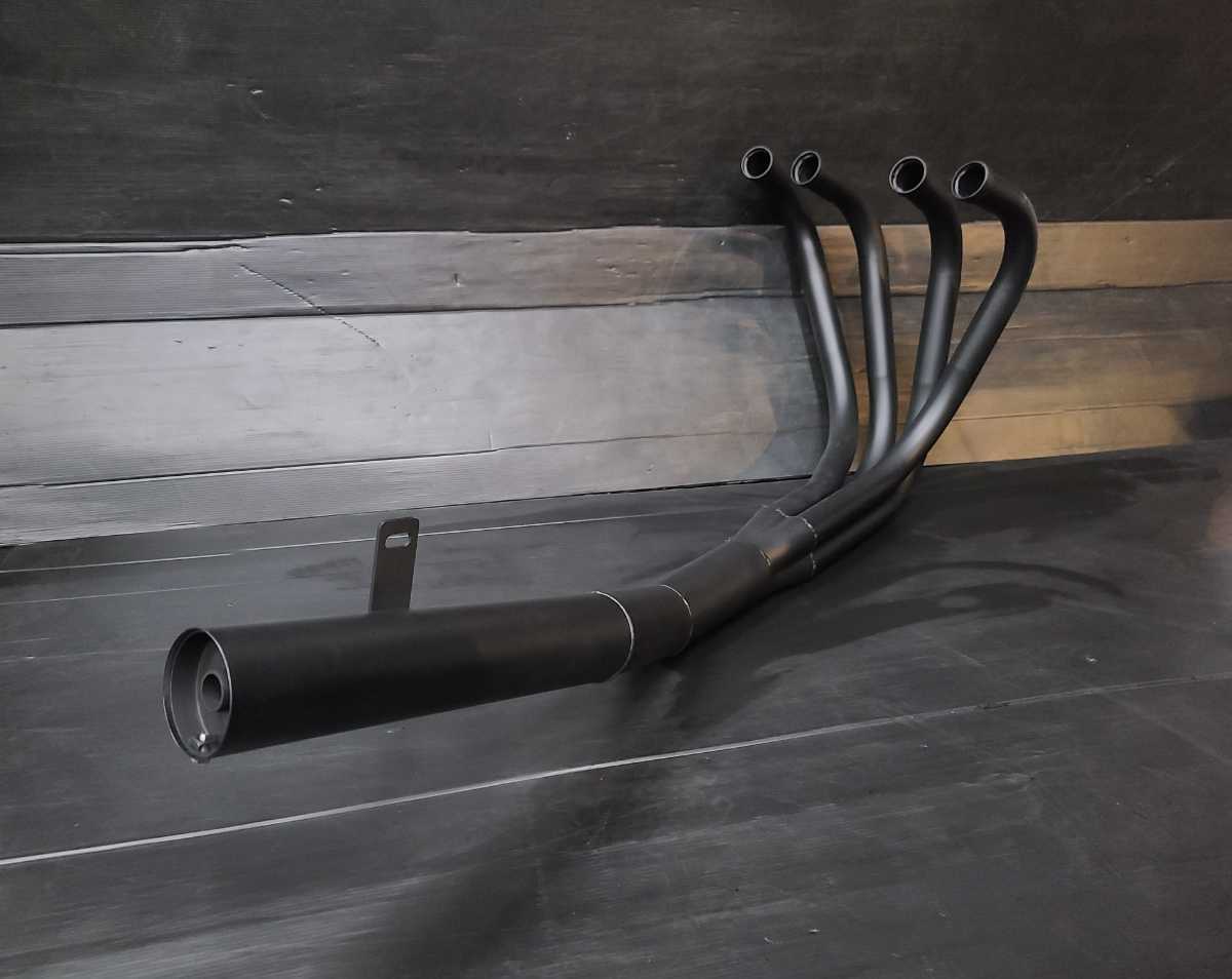 ホンダ CB750F RC04 ショート管 ブラック マフラー 国内生産拍卖