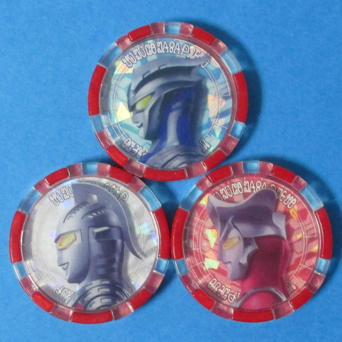 DX ウルトラメダル 3枚 アルファエッジセット ( ゼロメダル セブンメダル レオメダル )/ ウルトラマンゼット Z 特撮/ ウルトラセブン拍卖