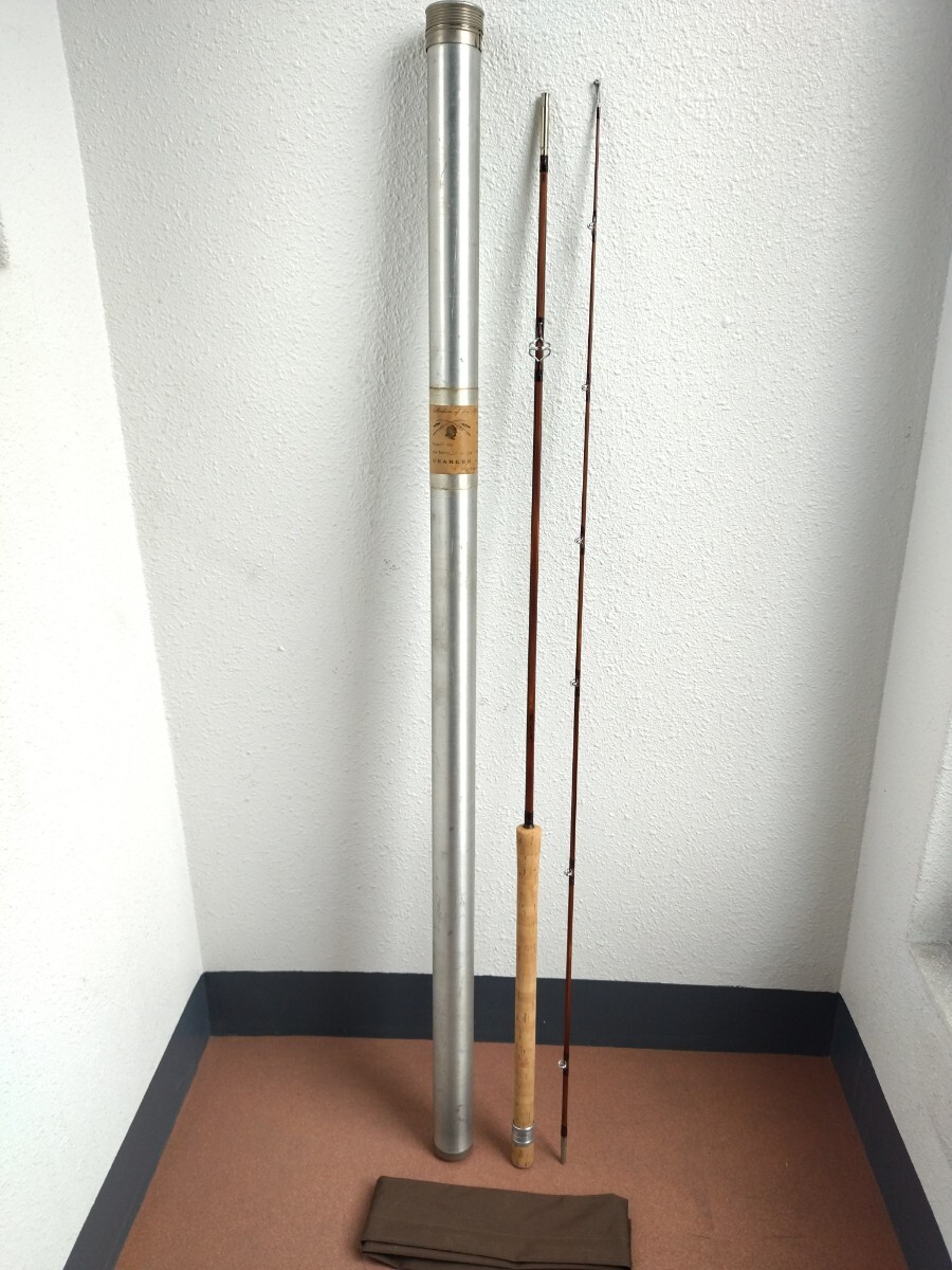 ★超稀少 オールドロッド Charles F Orvis Battenkill Impregnated Spinning Rod 8’ 7oz バンブーロッド スピニング オービス バテンキル拍卖