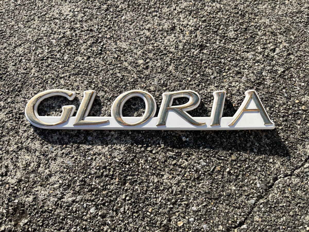 希少 グロリア ゴールドエンブレム GLORIA Y31 グランツ VIP Y30 当時物 旧車會 暴走族 街道レーサー グラチャン ヤングオート シャコタン拍卖