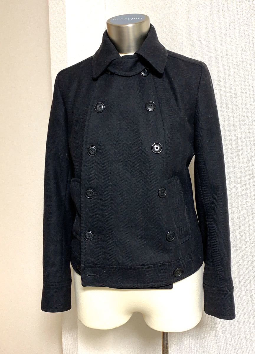 アーペーセー APC A.P.C ダブルボタン ブルゾン ジャケット 36 黒 ポーランド拍卖