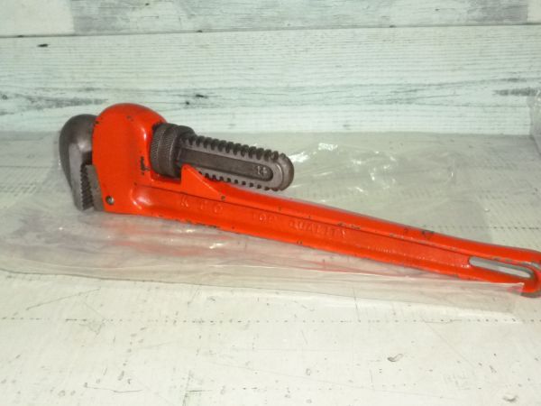 KTC パイプレンチ TOP クオリティー 350 あまり使ってません パイレン拍卖