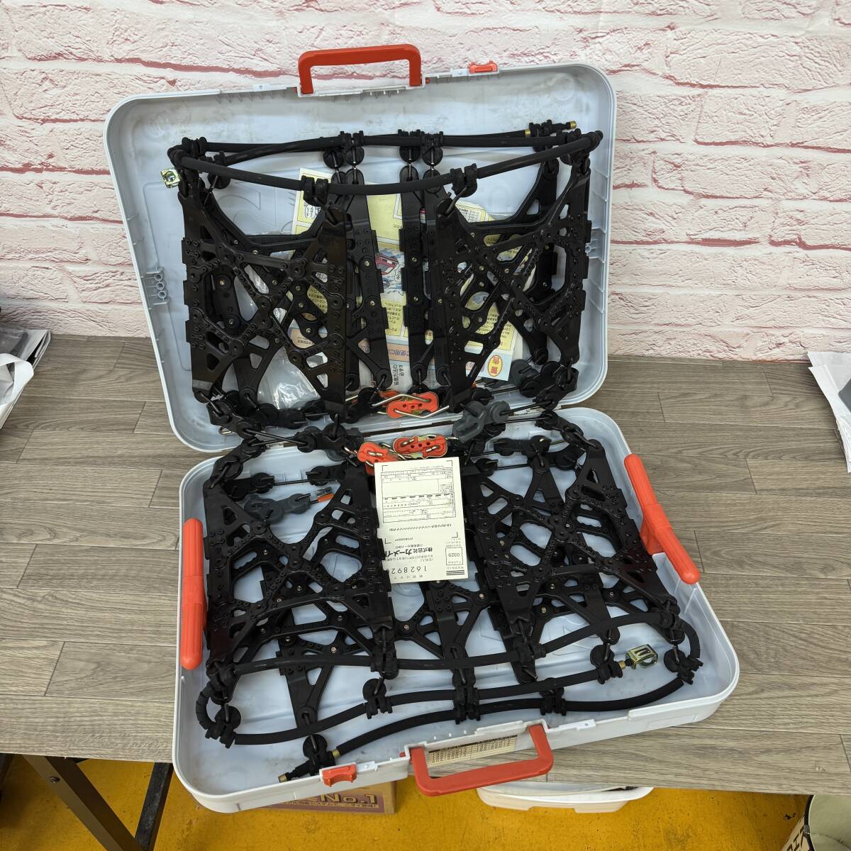 ★☆【NO.5005】 中古品☆カーメイト☆クイック55☆非金属チェーン☆バイアスロン☆QG16☆★拍卖