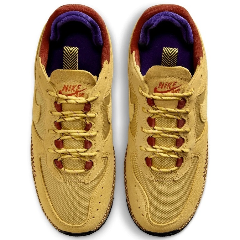 ■ ナイキ ウィメンズ エア フォース 1 ワイルド ウィートゴールド 新品 28.0cm US11 NIKE W AIR FORCE 1 WILD FB2348-700拍卖