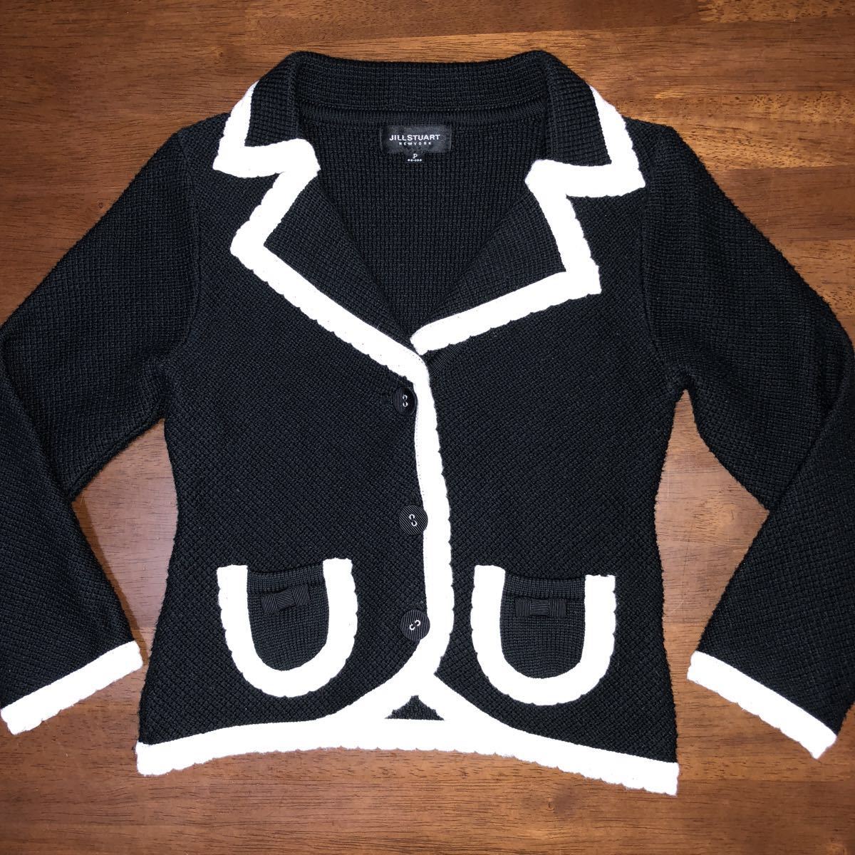 【JILL STUART NEW YORK/ジルスチュアート】ニットジャケット カーディガン 上着 サイズ(P)100㎝ 中古拍卖