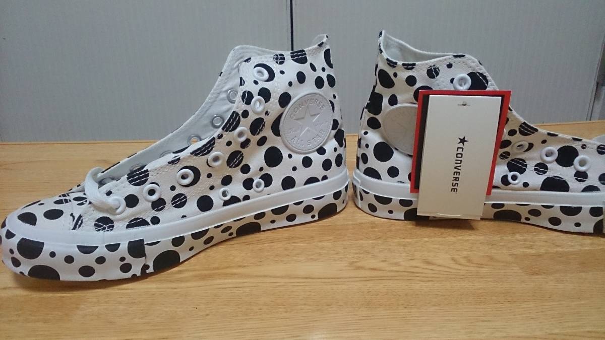 ☆23.5cm【送料無料】オールスター*DOTTEST HI*白*新品拍卖