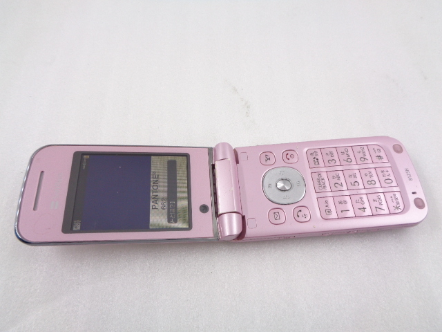 Softbank 携帯電話 812SH 利用制限○ パールピンク 中古拍卖