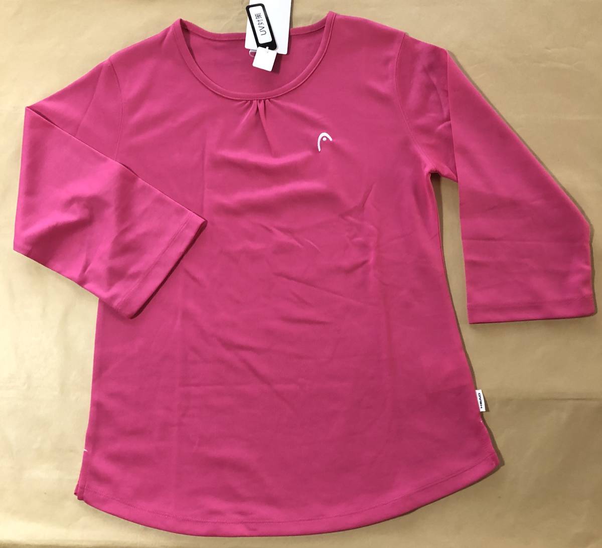 【同梱不可!】 HEAD シャツ M ピンク ★UV対策拍卖