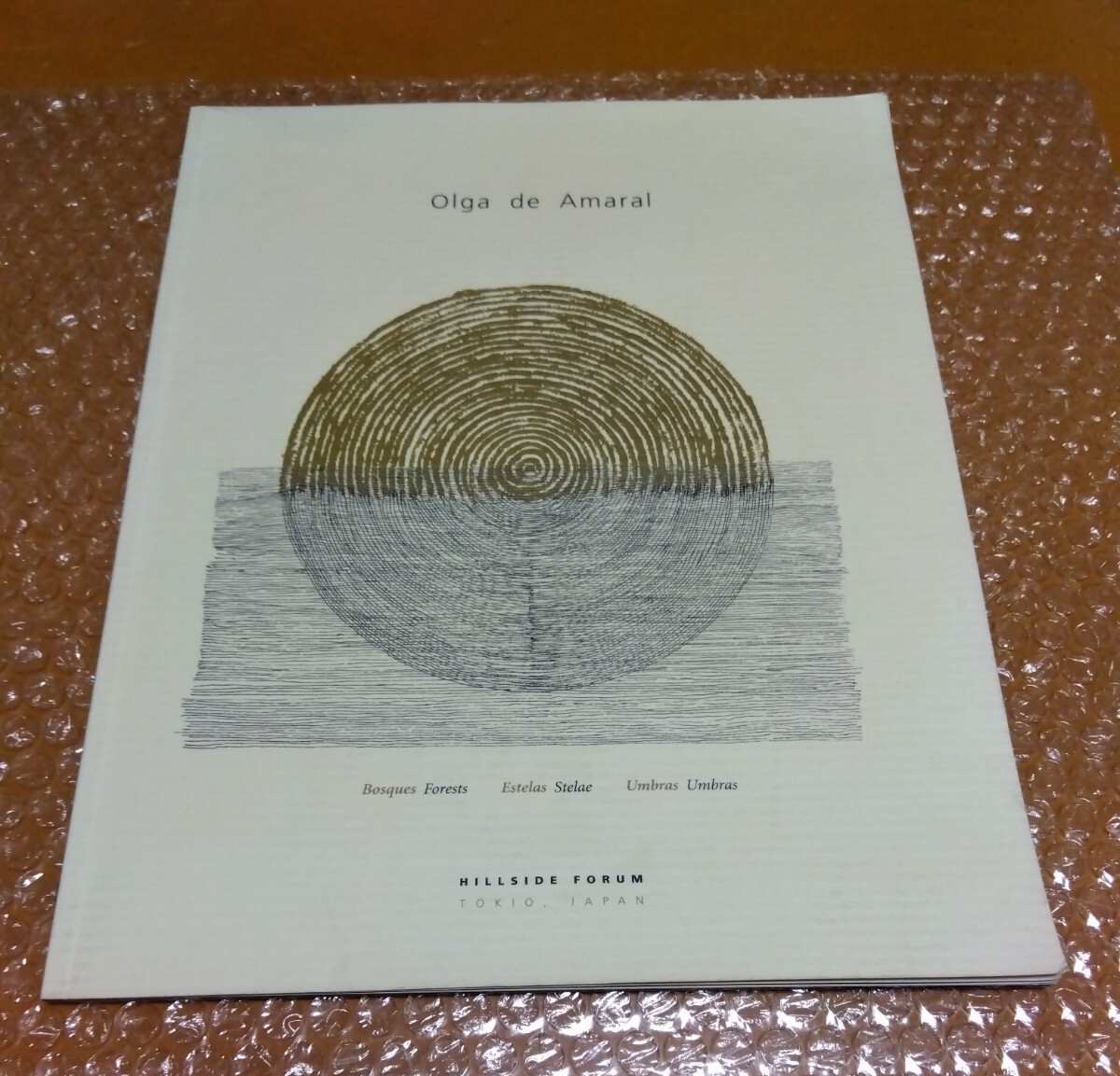 □Orga de Amaral オルガ・デ・アマラル 1999年 代官山ヒルサイドテラス 個展 図録 コロンビア テキスタイル ファイバーアート拍卖