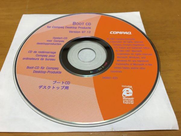 【CD】BooT CD Compaq Desktop拍卖