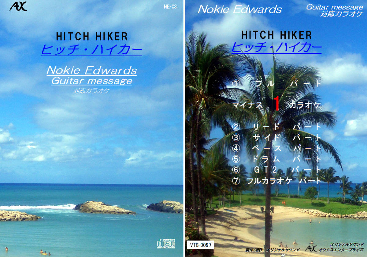 NE-003 ノーキー・エドワーズカラオケ ヒッチハイカ― 試聴OK NOKIE EDWARDS HITCH HIKER拍卖
