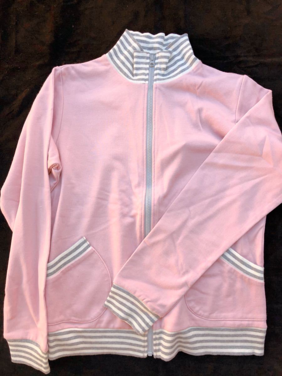 sale 新品 チャコット chacott ザ バレエ★14300円の品 ジップアップバレエトップス 150J ダスティピンク the ballet バレエフィギュア拍卖