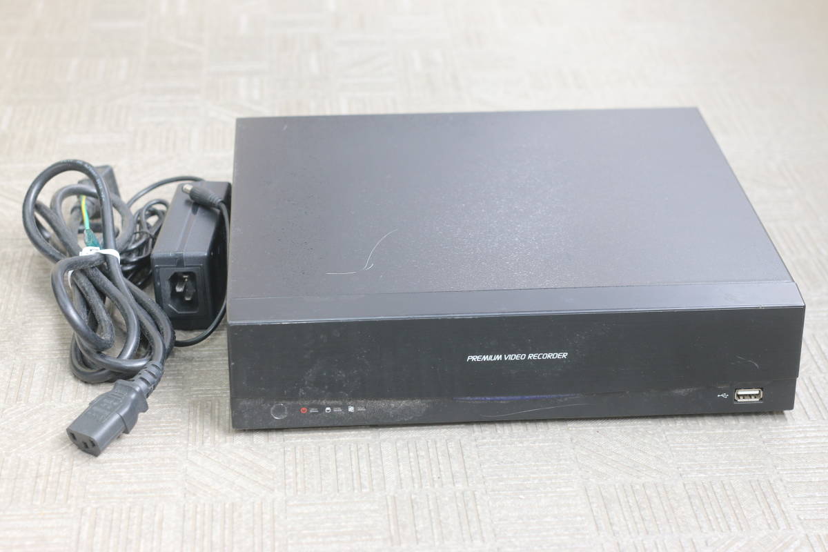 【動作OK】200万画素 AHD 8CHデジタルビデオレコーダー CK4208U 3TB 3000GB 録画機 業務仕様 8台同時録画 高画質 アナログカメラ対応 拍卖