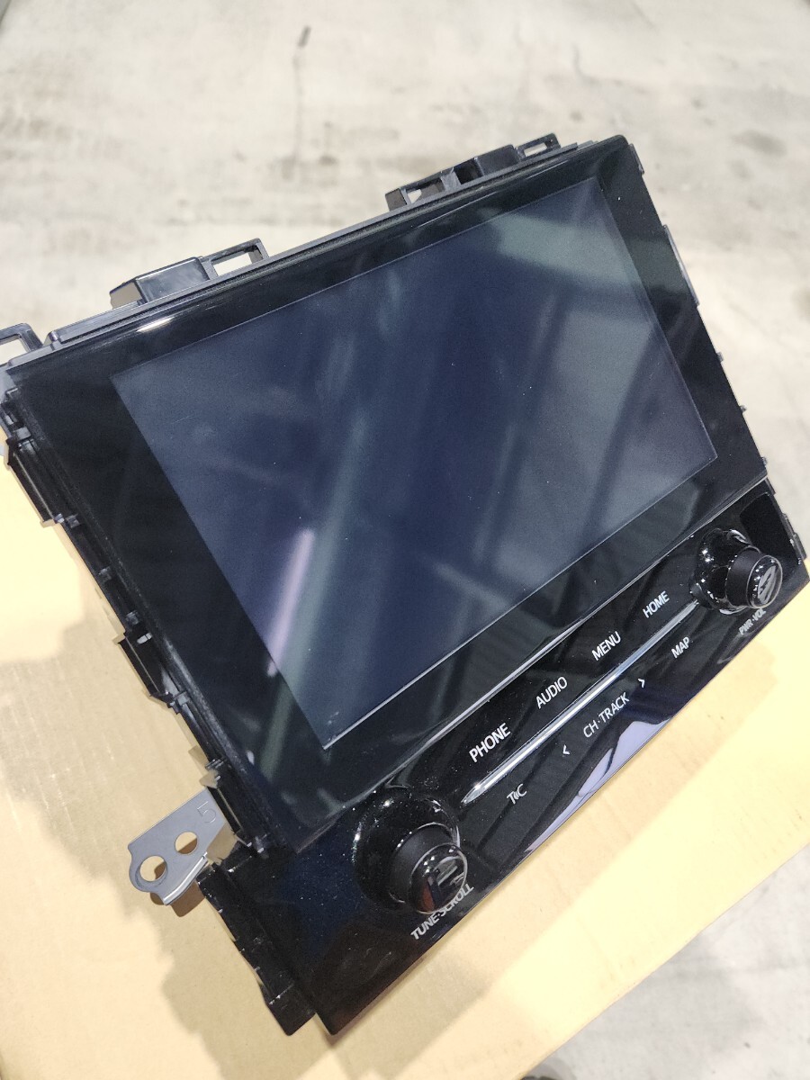 トヨタ30系 アルファード ヴェルファイア 後期 純正 カーナビ オーディオ マルチモニター 86140-58030拍卖
