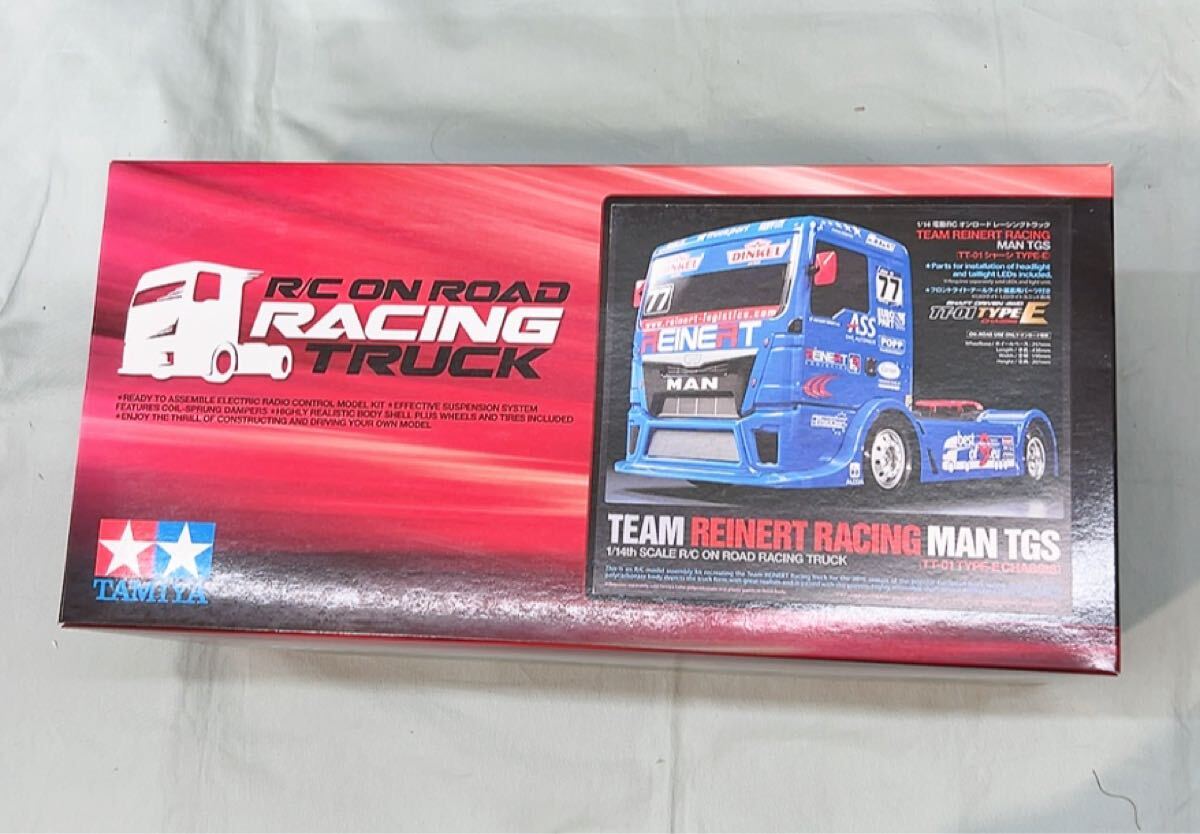 タミヤ・TT01E 1/14チームレイナートレーシングMAN TGS・58642 拍卖