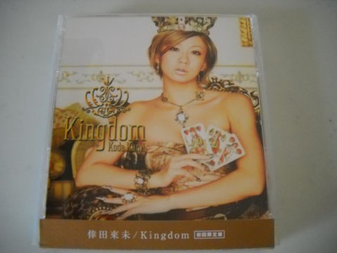 倖田來未☆帯 ステッカー付き CD+DVD 初回限定盤☆Kingdom拍卖