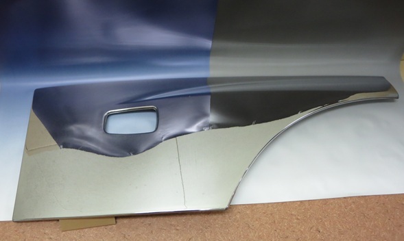 【中古】ドアアンダーガーニッシュ左右 樹脂メッキ【日野部品】拍卖