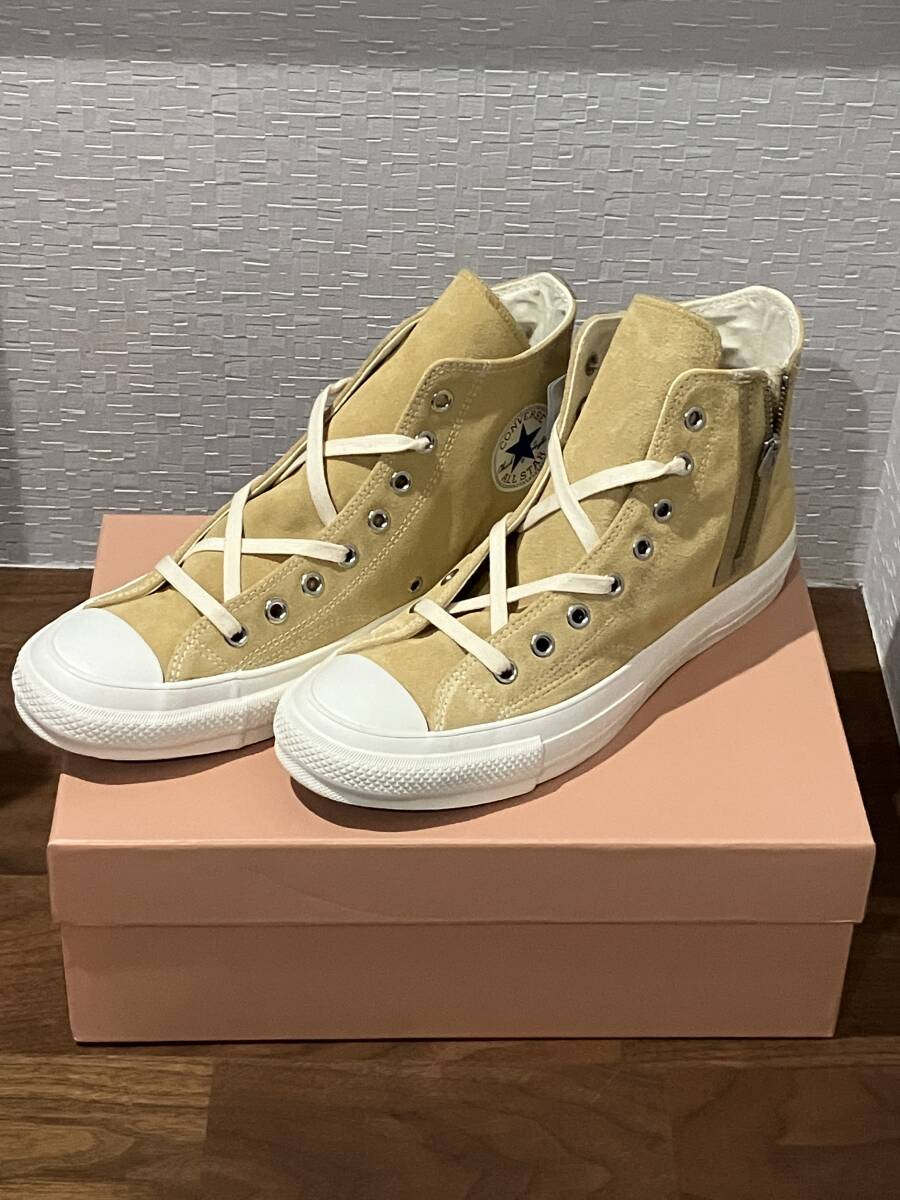 CONVERSE ADDICT CHUCK TAYLOR SUEDE NIGO Z HI BEIGE 26.5cm US8 コンバースアディクト チャックテイラー 拍卖