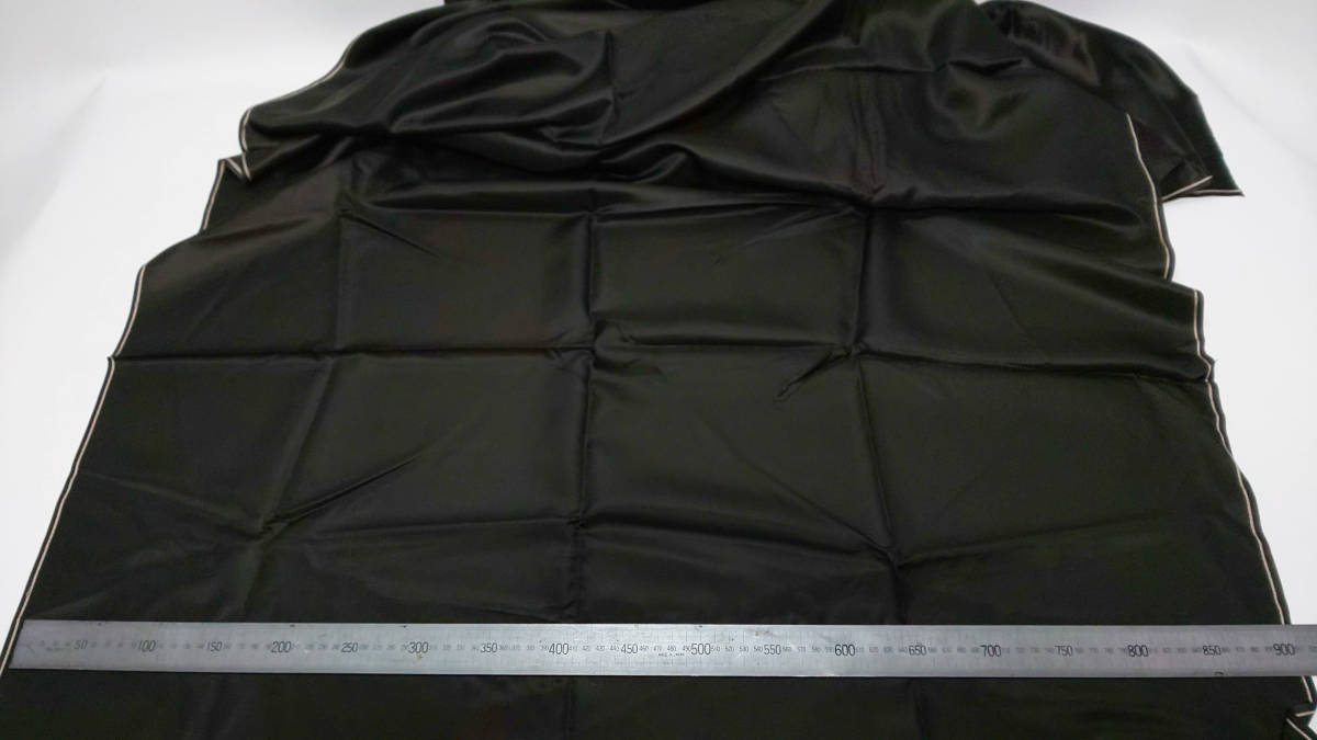 黒茶・余り布・幅90cm・長さ130cm・同寸3枚組「おかあさんのお針箱」00200084拍卖
