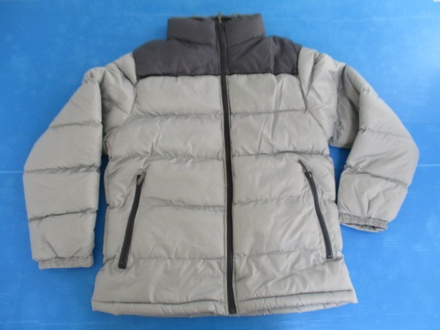 【お買得】★FEST ZONE/フェストゾーン★中綿ダウンジャケット ツートーン/グレー×黒 LLサイズ拍卖