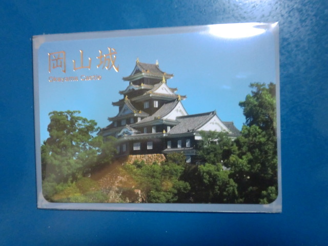 城カード 日本100名城 岡山城 【即決】拍卖