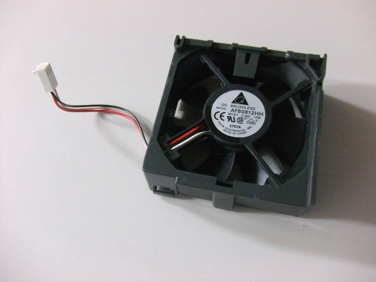 冷却装置 PCケース用ファン  DELTA  CPUファン NEC VALUSTAR VL150/D の部品 BRUSHLESS AFB0812HH 12V 0.30A    #2拍卖