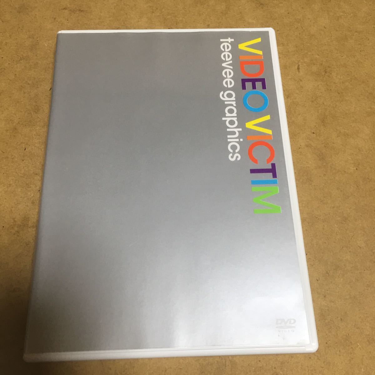 水星価格! DVD 希少 teevee graphics ティビィグラフィックス VIDEO VICTIM with ラーメンズ テイトウワ ヒロ杉山 谷田一郎 。拍卖