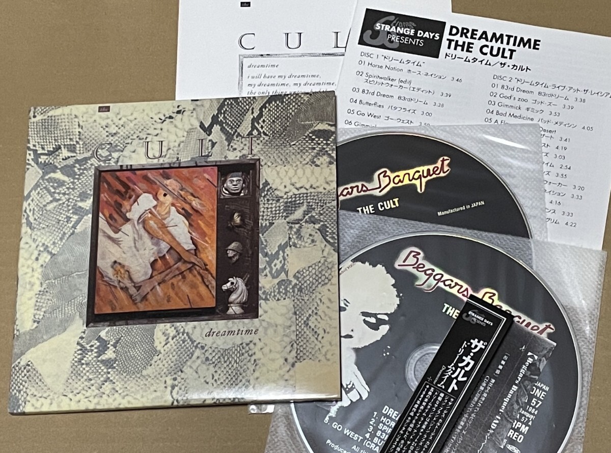 送料込 ザ・カルト - ドリームタイム 紙ジャケット 2CD / The Cult - Dreamtime / TECI27247拍卖