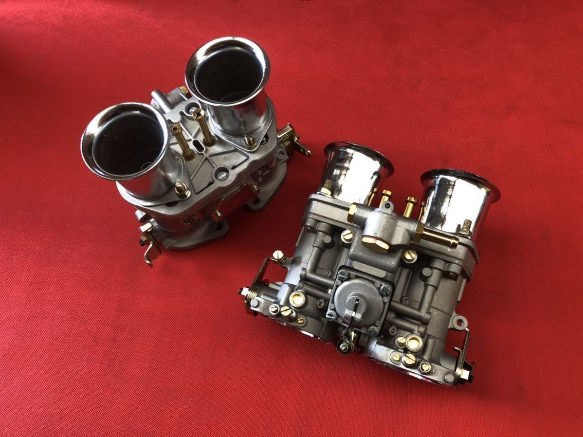 即決 空冷VW 44IDF キャブレター2基 新品未使用 検索(IDF44 ウェーバー WEBERタイプ ワーゲン ビートル バス カルマンギア ツインキャブ拍卖
