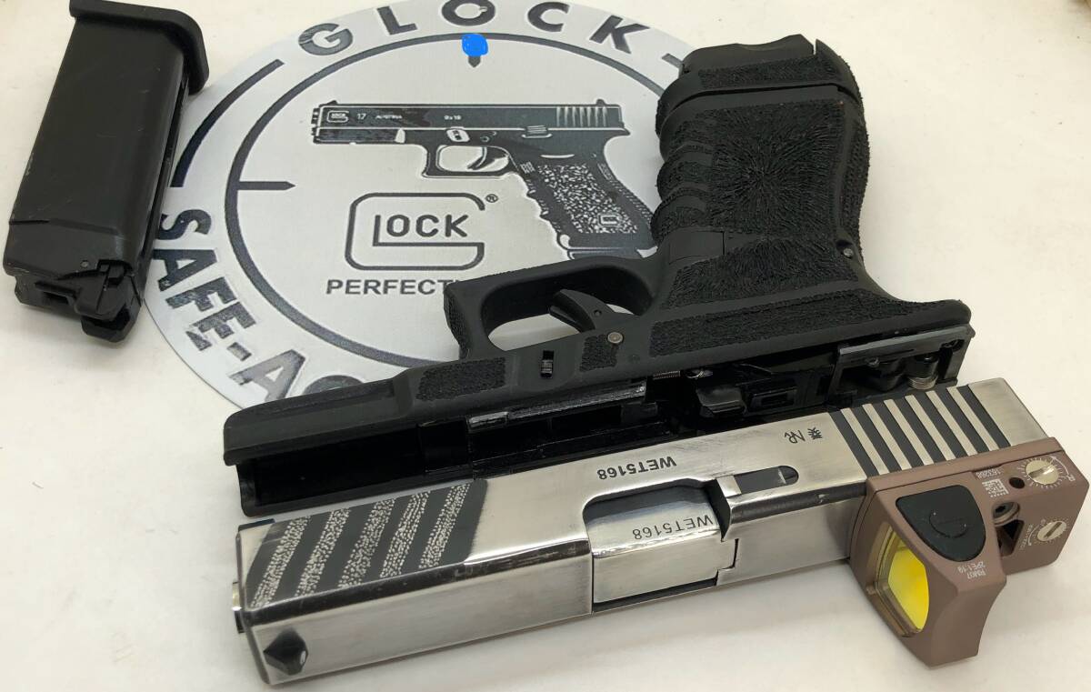 WE GLOCK 19G19 gen.4 gen GBB co2マガジン&ガスマガジン計2本 予備パーツセット検グロックglock G19 17 東京マルイ VFC umarex GHK WA WE拍卖