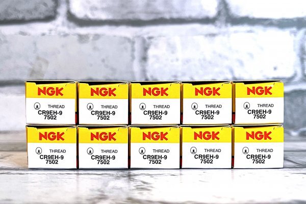 NGK CR9EH-9 (7502) 10個セット 新品 送料込 ホンダ ホーネット ('99.12~'07) (CB250F) MC31 適合拍卖