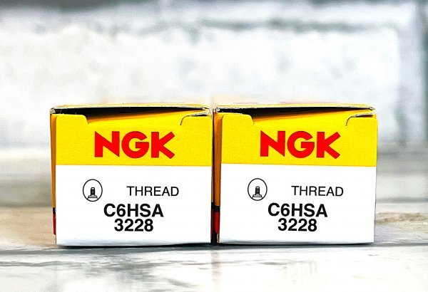 NGK C6HSA (3228) 2個セット 新品 送料込 ホンダ ベンリィCD90 ('80.9~) CD90/HA03 適合拍卖