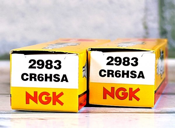 NGK CR6HSA (2983) 2個セット 新品 送料込 ホンダ CD250U ('88.4~) MA02 適合拍卖