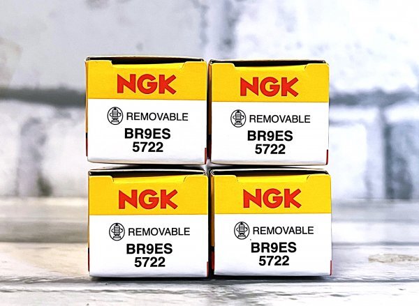 NGK BR9ES (5722) 4個セット 新品 送料込 カワサキ KR-1 ('88~) KR250B 適合拍卖