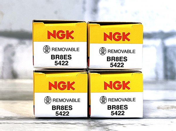 NGK BR8ES (5422) 4個セット 新品 送料込 ヤマハ DT125R ('85.7~'88.5) 適合拍卖
